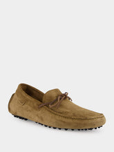 Tom Ford Dark Taupe Suede Loafers