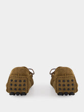 Tom Ford Dark Taupe Suede Loafers