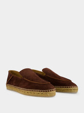 Tom Ford Walnut Suede Finn Espadrilles