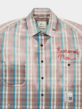 Maison Mihara Yasuhiro Vintage Like Check Cotton Buttoned Shirt