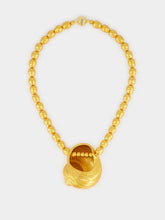 Julietta Gold Mykonos Shell Pendant Necklace