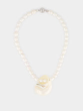 Julietta Pearl Mykonos Shell Pendant Necklace