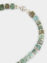 Julietta Green Cassandre Agate Beaded Necklace