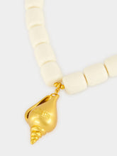 Julietta Ivory Ponza Shell Pendant Necklace