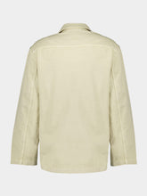 Lemaire Cream Workwear Denim Blazer