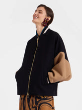 La DoubleJ Black Wool Brooklyn Bomber Jacket