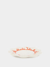 Les Ottomans Saint Jacques Coral Dessert Plate