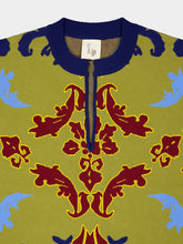 Paula Jade Jacquard Sweat With Fringes