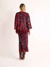 Paula Jade Burnt Henna Jacquard Sweater