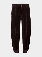 Tom Ford Dark Cocoa Velour Jogger Pants