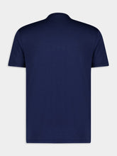 Tom Ford Sea Blue Lyocell Cotton T-Shirt