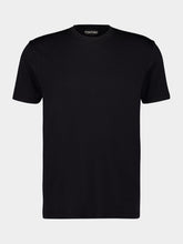 Tom Ford Black Lyocell Cotton T-Shirt