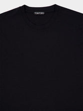 Tom Ford Black Lyocell Cotton T-Shirt