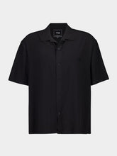Y-3 Black Ultralight Woven Short-Sleeve Shirt