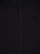 Y-3 Black Ultralight Woven Short-Sleeve Shirt