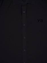 Y-3 Black Ultralight Woven Short-Sleeve Shirt