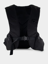 Y-3 Black Technical Vest Backpack
