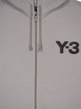Y-3 Grey Zip-Up Hoodie