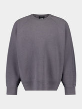 Y-3 Grey 3S Knit Crew Sweater
