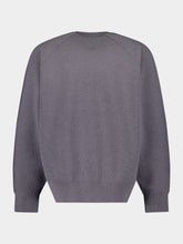 Y-3 Grey 3S Knit Crew Sweater