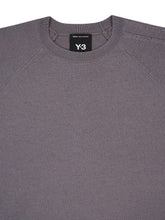 Y-3 Grey 3S Knit Crew Sweater