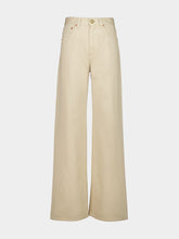 Blazé Milano Nariida Almond Java Wide-Leg Jeans