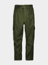 Y-3 Green Sport Uniform Straight Leg Pants