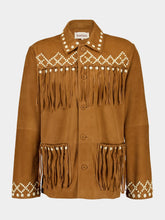 Baziszt Brown Jeepn Suede Jacket