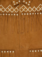 Baziszt Brown Jeepn Suede Jacket