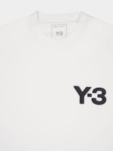 Y-3 White Relaxed Fit Logo T-Shirt