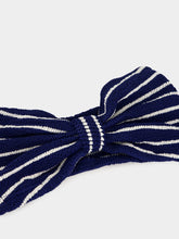 Hunza G Navy and Whit Stripe Coverage Jean Bikini