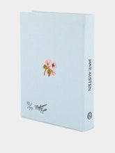 Olympia Le-Tan Jane Austen Light Blue Embroidered Clutch