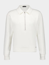 Tom Ford White Zipped Neck Rugby Jacket