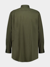 Y-3 Front Pocket Green Shirt