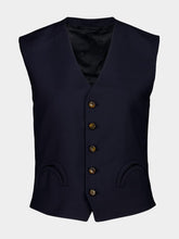 Blazé Milano First Class Navy Feral Gilet