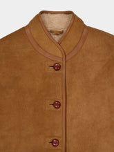 Blazé Milano Tatoosh Camel Curly Shearling Jacket