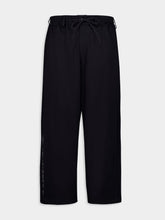 Y-3 Black 3-Stripes Mesh Casual Trousers