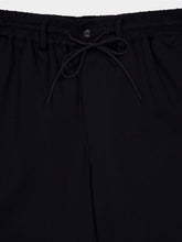 Y-3 Black 3-Stripes Mesh Casual Trousers