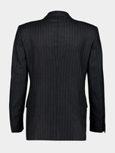 Dark Grey Wool Pinstripe Blazer | HP - Fashion Clinic