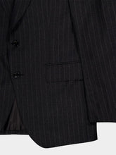 Tom Ford Dark Grey Wool Pinstripe Blazer