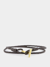 Tom Ford Braided Leather Bracelet