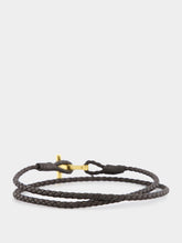 Tom Ford Braided Leather Bracelet