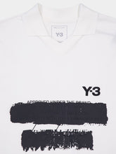 Y-3 Core White Graphic Logo Long Sleeve Top