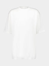 Y-3 White Boxy Organic Cotton T-Shirt