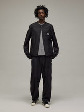 Black Sport Uniform Pants with Hidden 3-Stripes