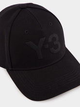 Y-3 Black Logo Cap