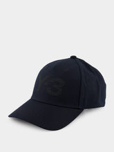 Y-3 Black Classic Logo Cap