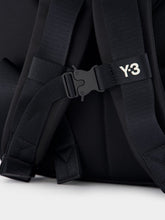 Y-3 Black Backpack with Utility Straps