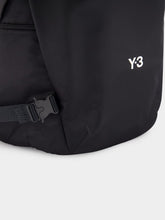 Y-3 Black Backpack with Utility Straps