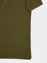 Tom Ford Teak Green Piquet Polo Shirt
